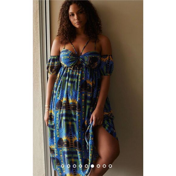 Anthropologie - Strappy Bandeau Dress by João Incerti - Picture 1 of 14